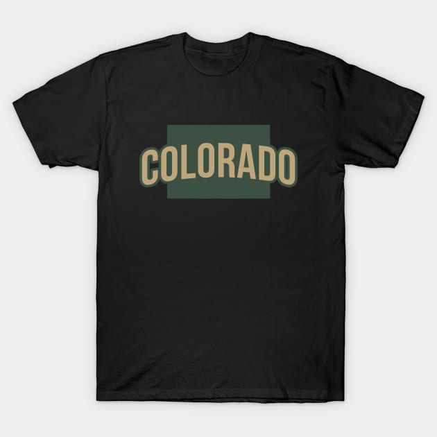 Colorado State T-Shirt by Novel_Designs